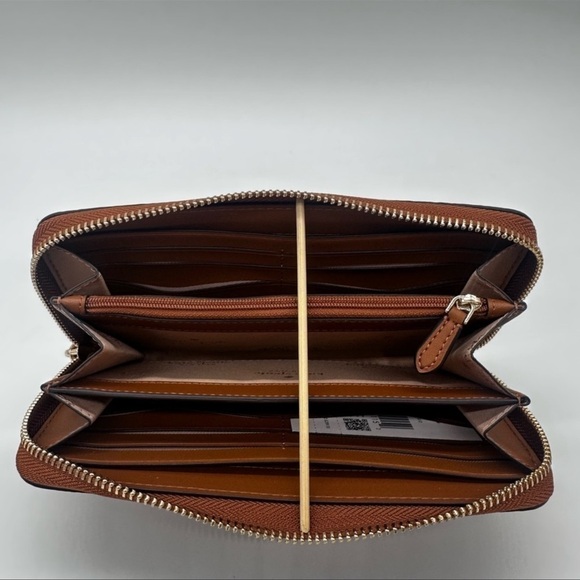 Kate Spade Large Continental Wallet Brown - Picture 7 of 8